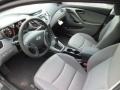 Gray 2014 Hyundai Elantra SE Sedan Interior Color
