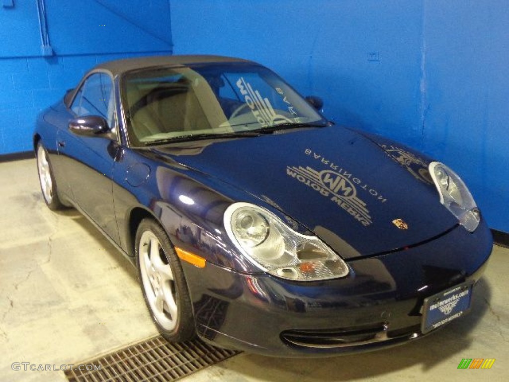 Ocean Blue Metallic Porsche 911