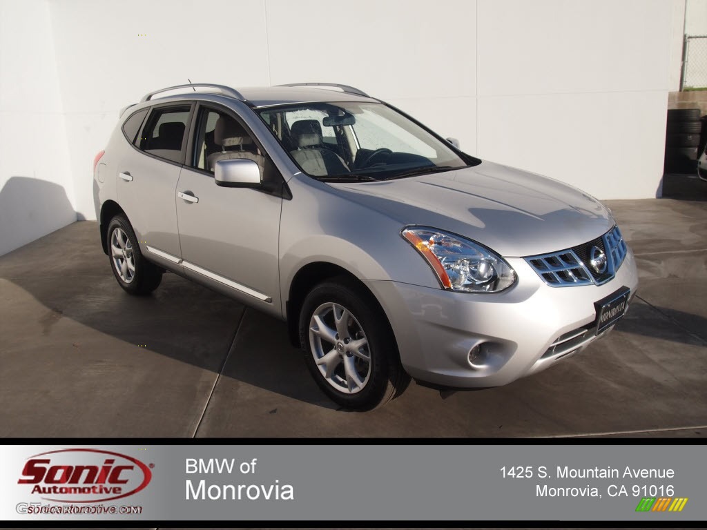 2011 Rogue SV - Silver Ice Metallic / Gray photo #1