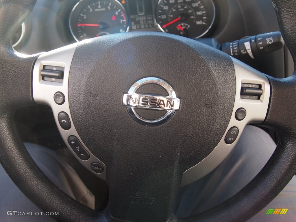 2011 Rogue SV - Silver Ice Metallic / Gray photo #20