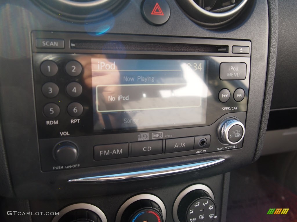 2011 Rogue SV - Silver Ice Metallic / Gray photo #23