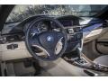 2010 BMW 3 Series Cream Beige Interior Dashboard Photo