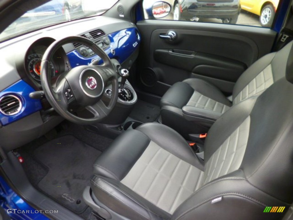 Sport Tessuto Nero/Nero (Black/Black) Interior 2012 Fiat 500 Sport Photo #89871316