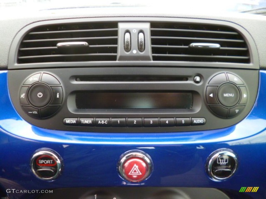 2012 Fiat 500 Sport Audio System Photo #89871421