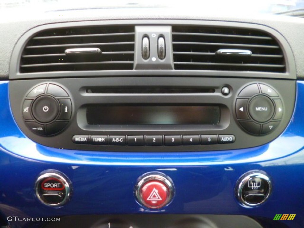 2012 Fiat 500 Sport Audio System Photo #89871421