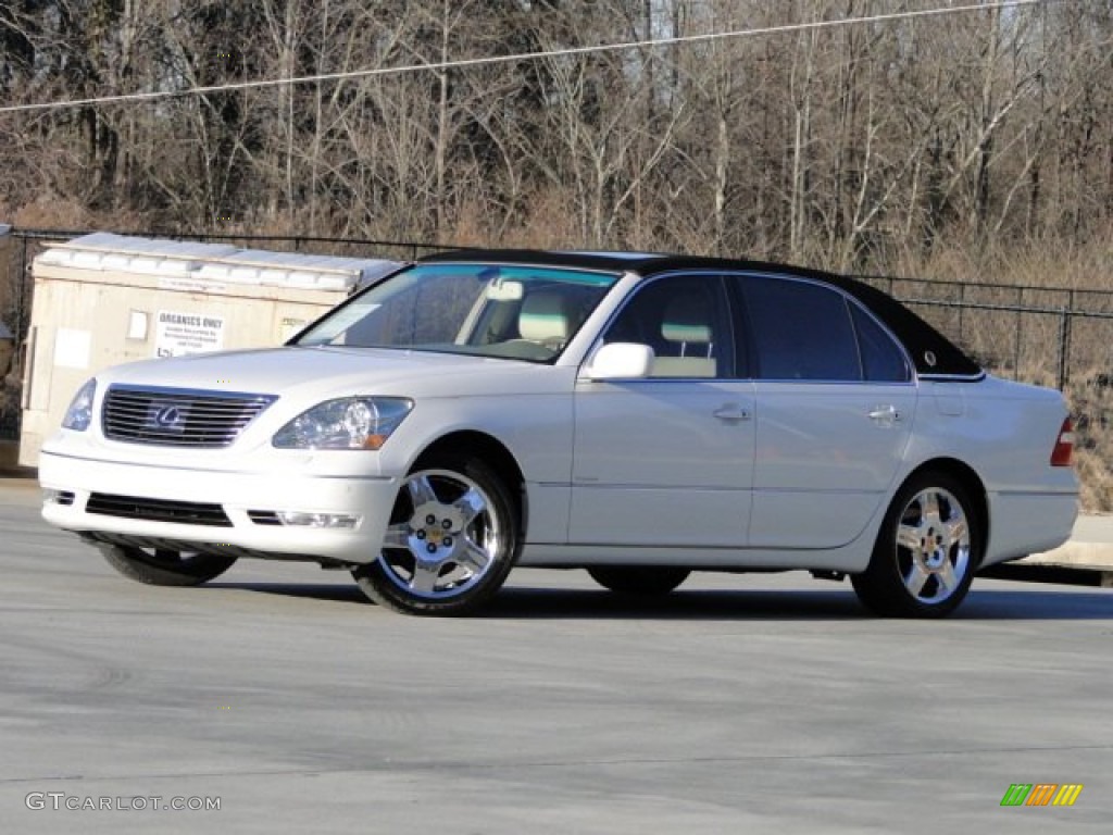 2006 LS 430 - Moonlight Pearl / Ecru photo #2