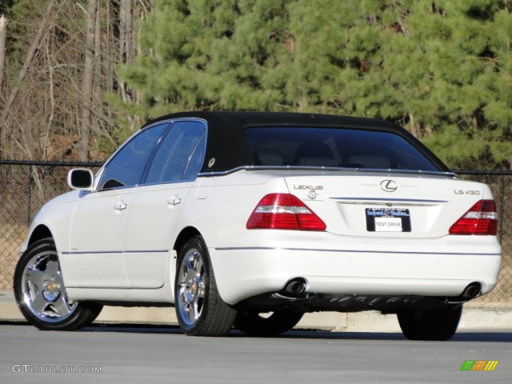 2006 LS 430 - Moonlight Pearl / Ecru photo #4