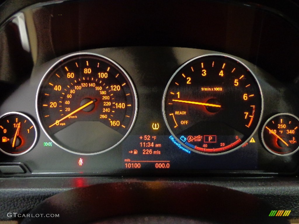 2013 BMW 3 Series 328i xDrive Sedan Gauges Photo #89871565