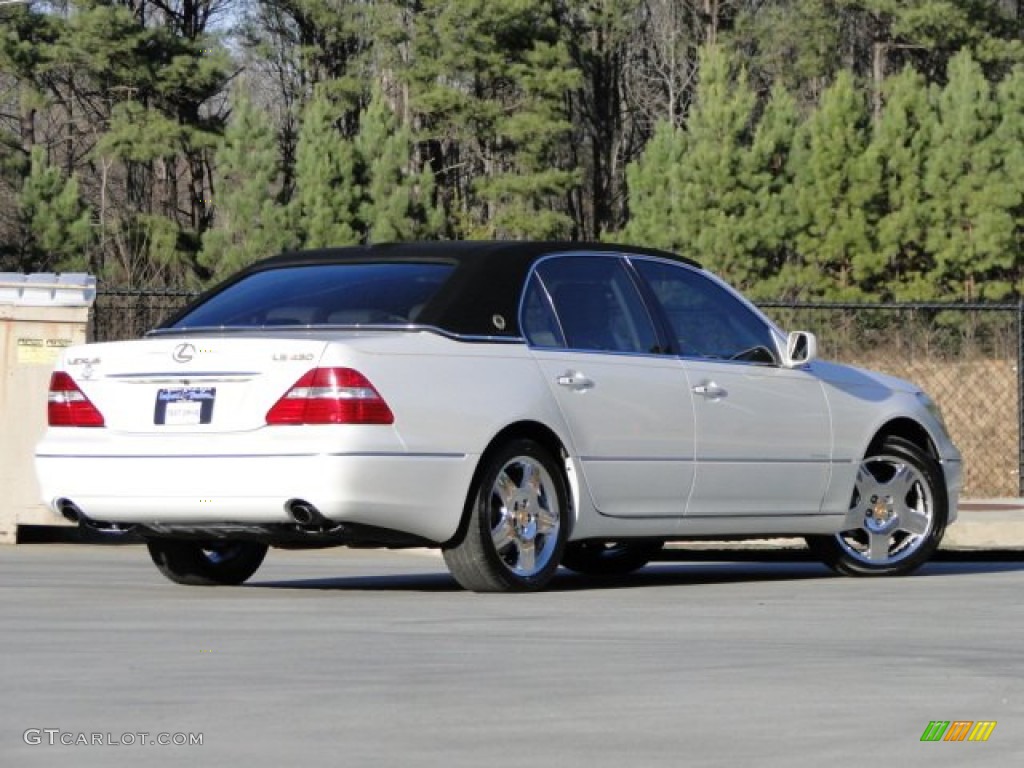 2006 LS 430 - Moonlight Pearl / Ecru photo #5
