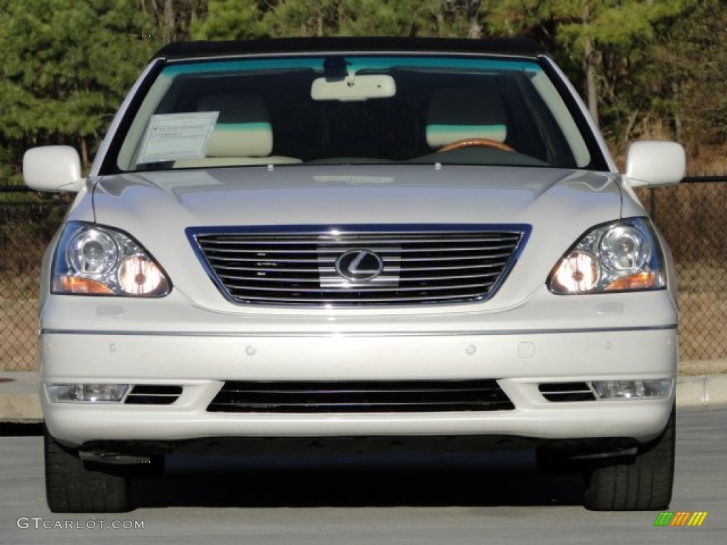 2006 LS 430 - Moonlight Pearl / Ecru photo #7