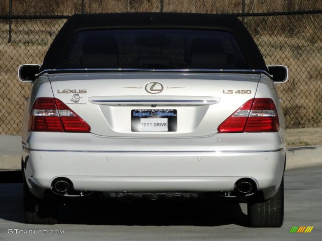 2006 LS 430 - Moonlight Pearl / Ecru photo #8