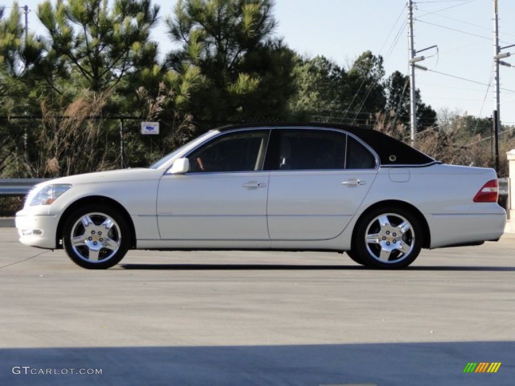 2006 LS 430 - Moonlight Pearl / Ecru photo #9