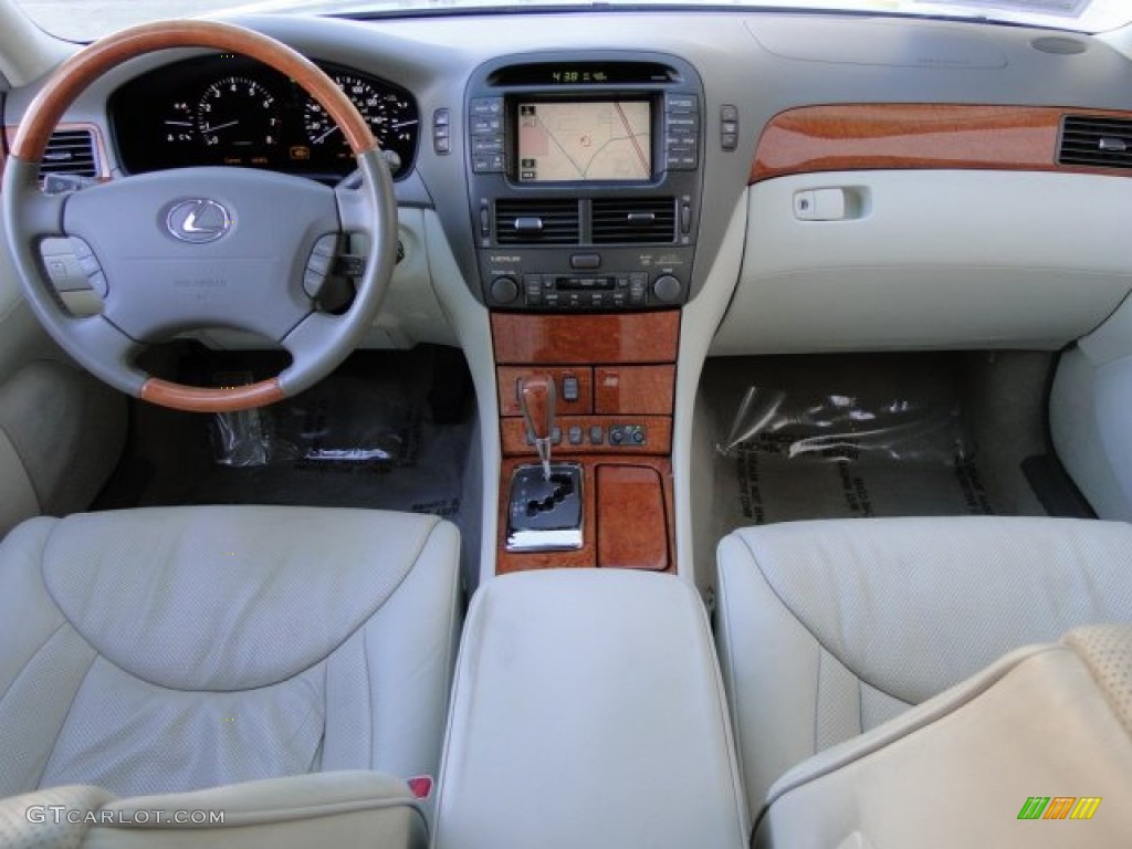 2006 LS 430 - Moonlight Pearl / Ecru photo #13