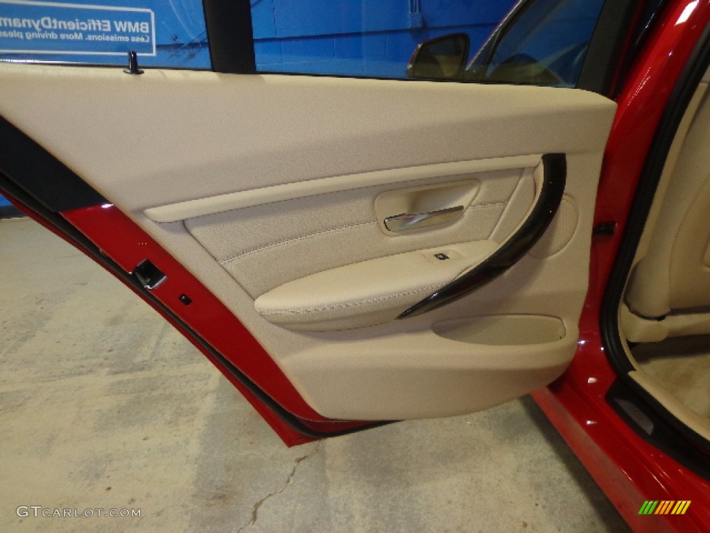2013 3 Series 328i xDrive Sedan - Melbourne Red Metallic / Venetian Beige photo #21