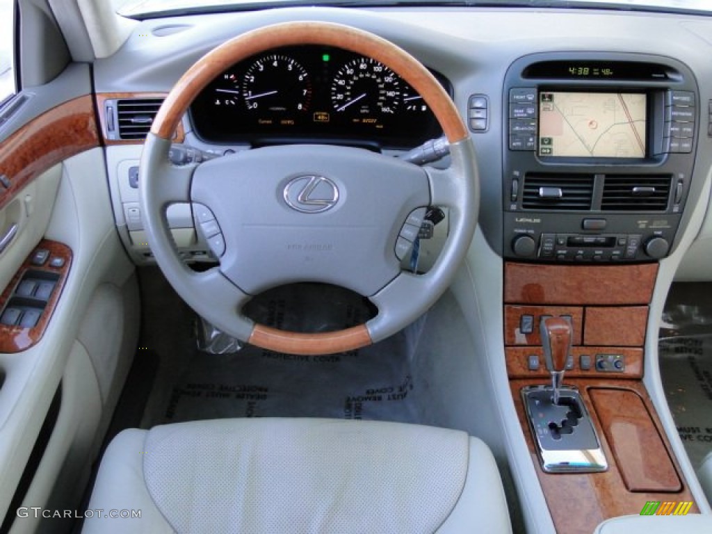 2006 LS 430 - Moonlight Pearl / Ecru photo #14