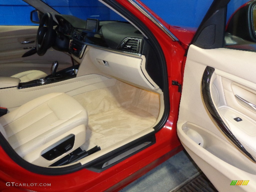 2013 3 Series 328i xDrive Sedan - Melbourne Red Metallic / Venetian Beige photo #29