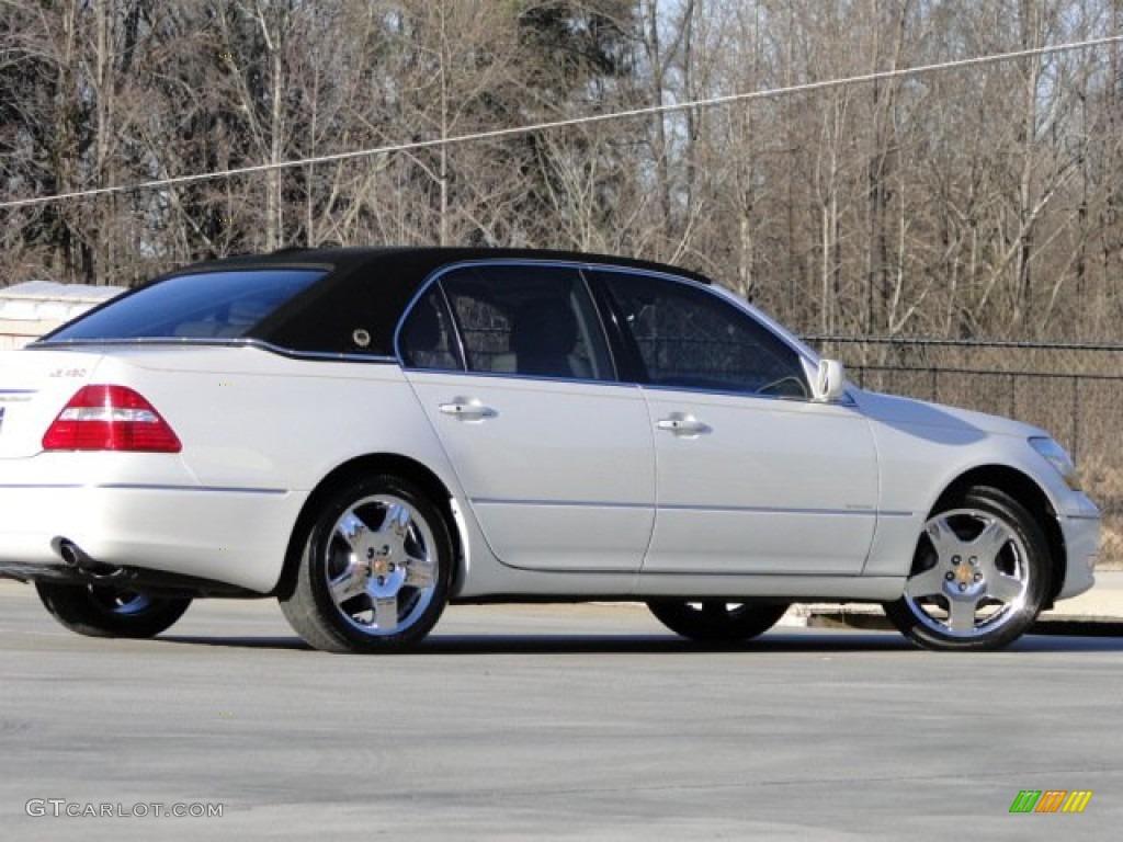 2006 LS 430 - Moonlight Pearl / Ecru photo #30