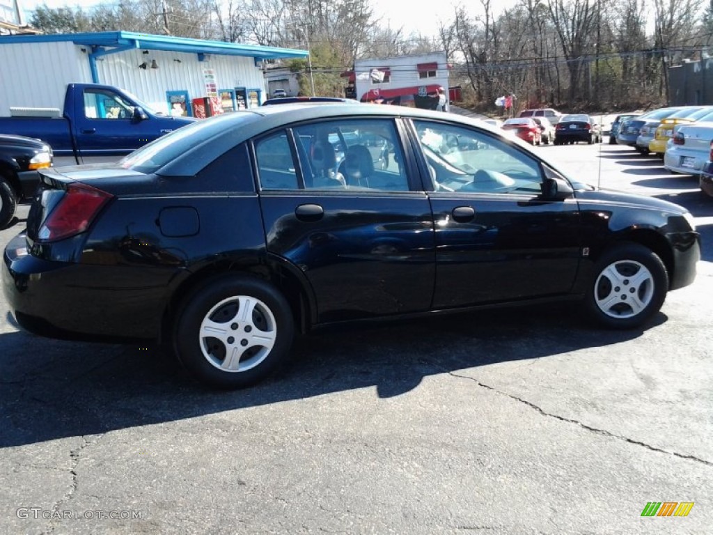 2003 ION 1 Sedan - Black / Gray photo #5