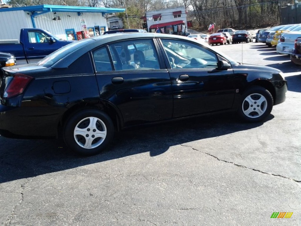 2003 ION 1 Sedan - Black / Gray photo #6