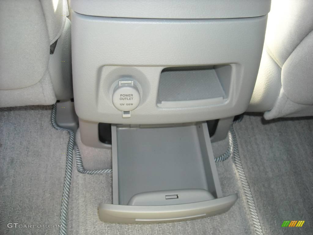 2007 Santa Fe GLS - Powder White Pearl / Gray photo #17