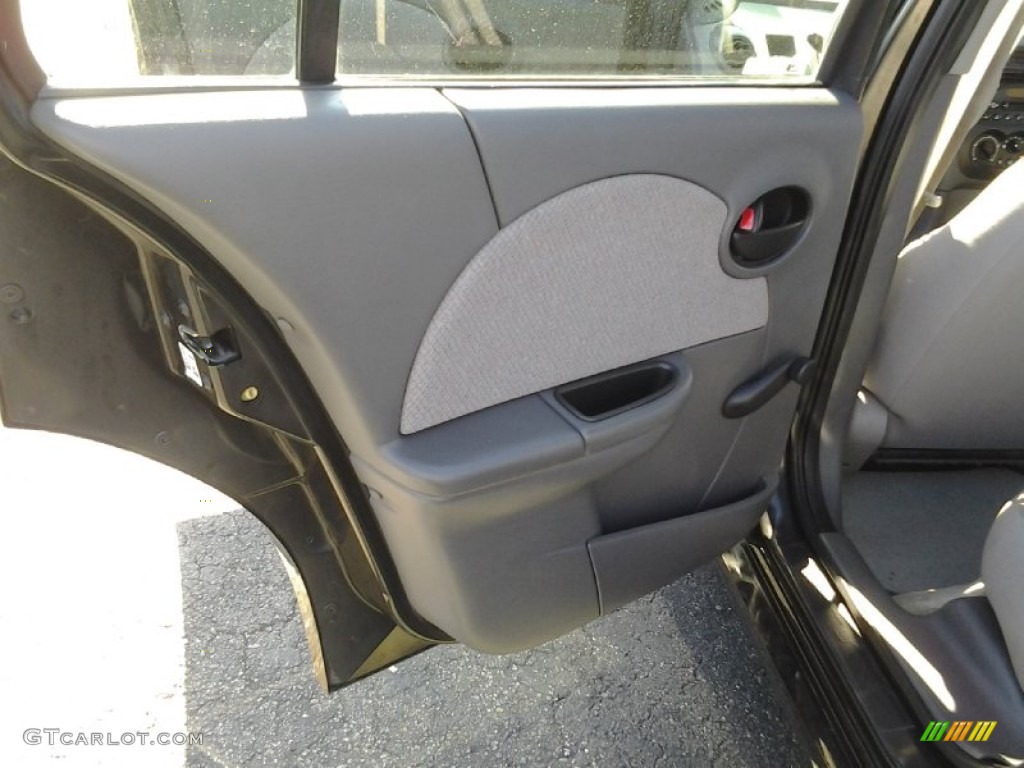 2003 ION 1 Sedan - Black / Gray photo #12