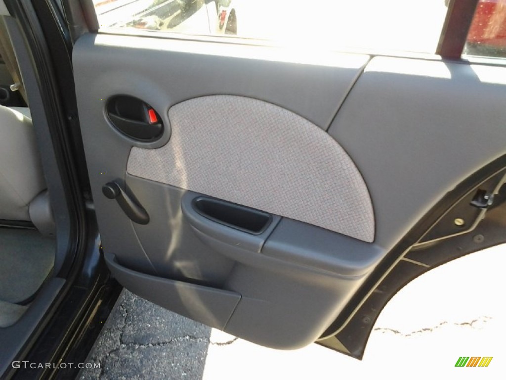 2003 ION 1 Sedan - Black / Gray photo #13