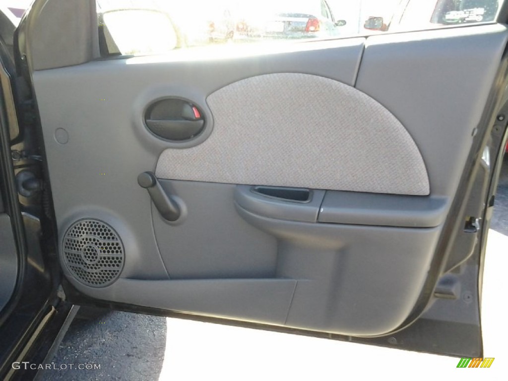 2003 ION 1 Sedan - Black / Gray photo #14