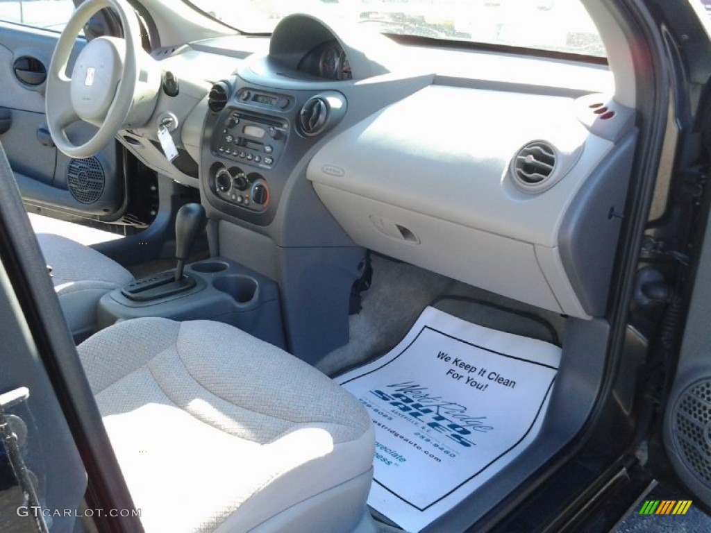2003 ION 1 Sedan - Black / Gray photo #15