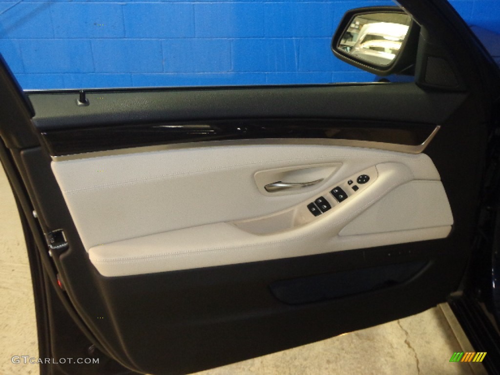 2012 5 Series 528i xDrive Sedan - Imperial Blue Metallic / Oyster/Black photo #16