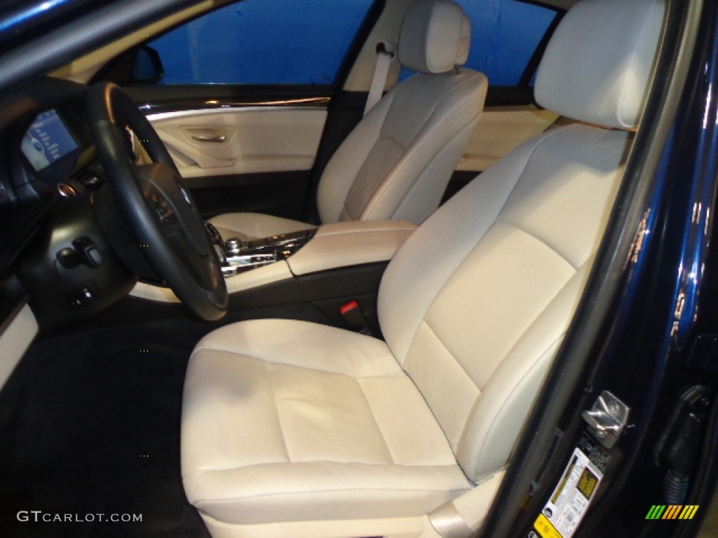2012 5 Series 528i xDrive Sedan - Imperial Blue Metallic / Oyster/Black photo #17