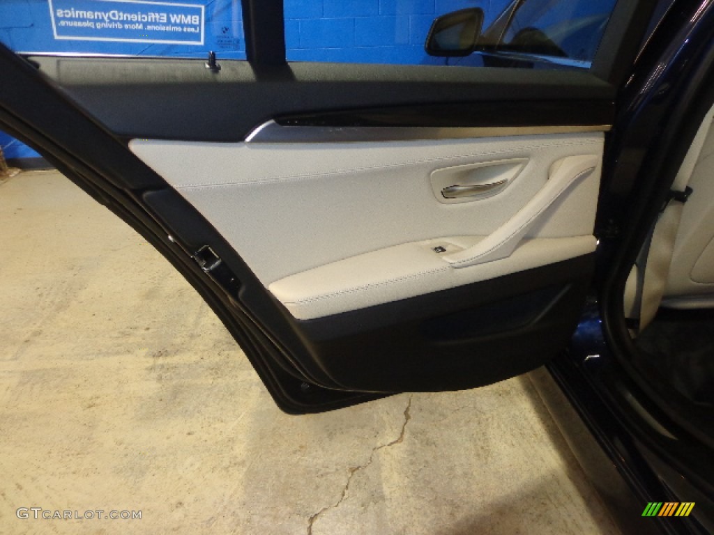 2012 5 Series 528i xDrive Sedan - Imperial Blue Metallic / Oyster/Black photo #21