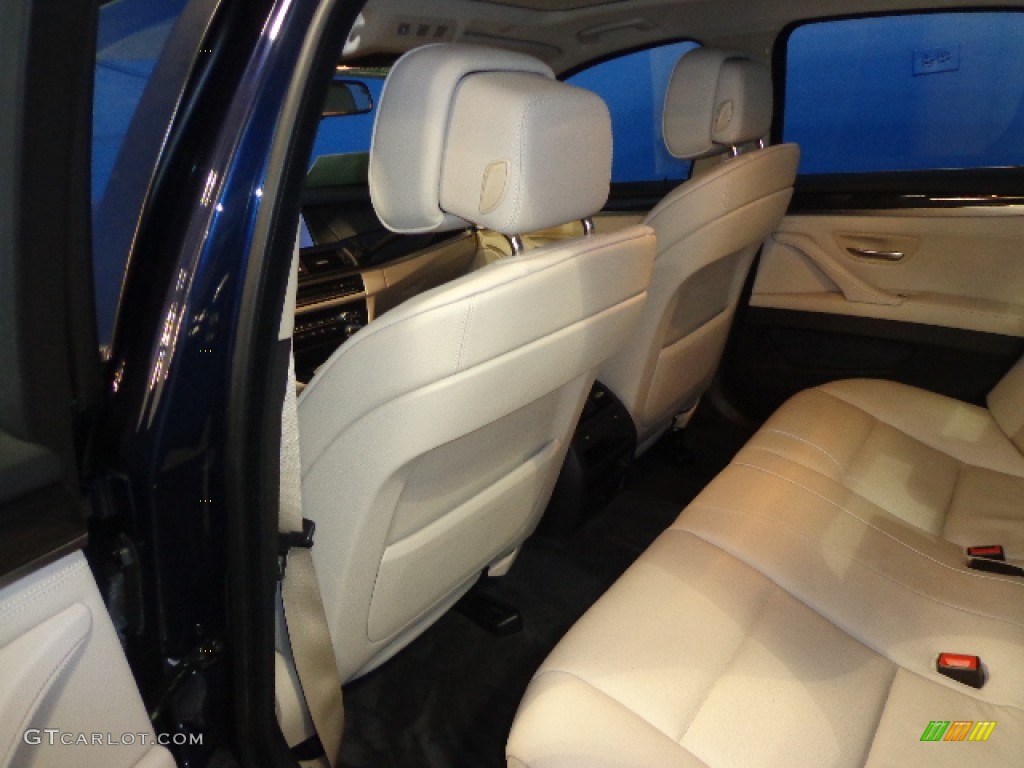 2012 5 Series 528i xDrive Sedan - Imperial Blue Metallic / Oyster/Black photo #22