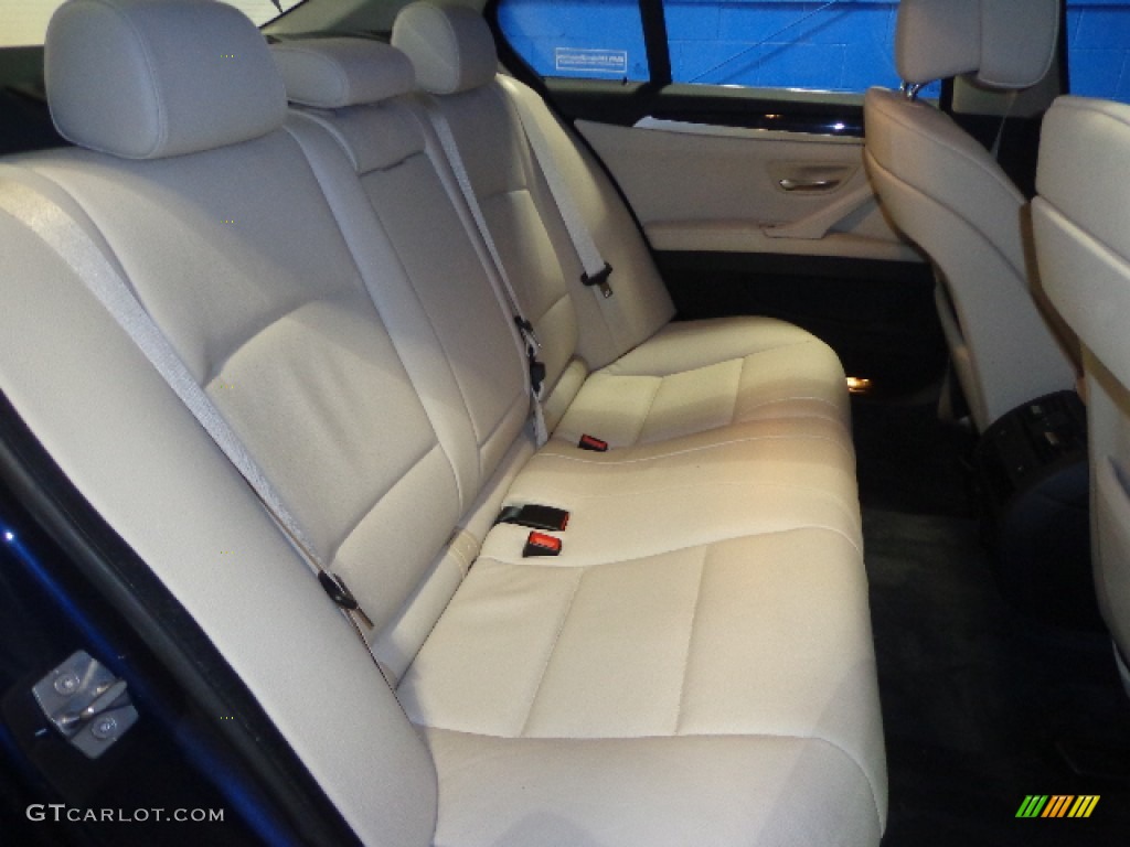 2012 5 Series 528i xDrive Sedan - Imperial Blue Metallic / Oyster/Black photo #27