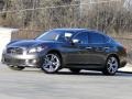 2011 Storm Front Gray Infiniti M 37 S Sedan  photo #2