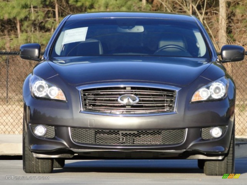Storm Front Gray 2011 Infiniti M 37 S Sedan Exterior Photo #89874522