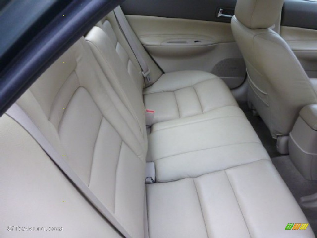 2003 MAZDA6 s Sedan - Sepang Green Metallic / Beige photo #17