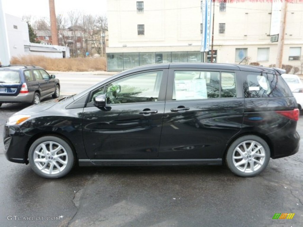 Jet Black 2014 Mazda MAZDA5 Touring Exterior Photo #89874886