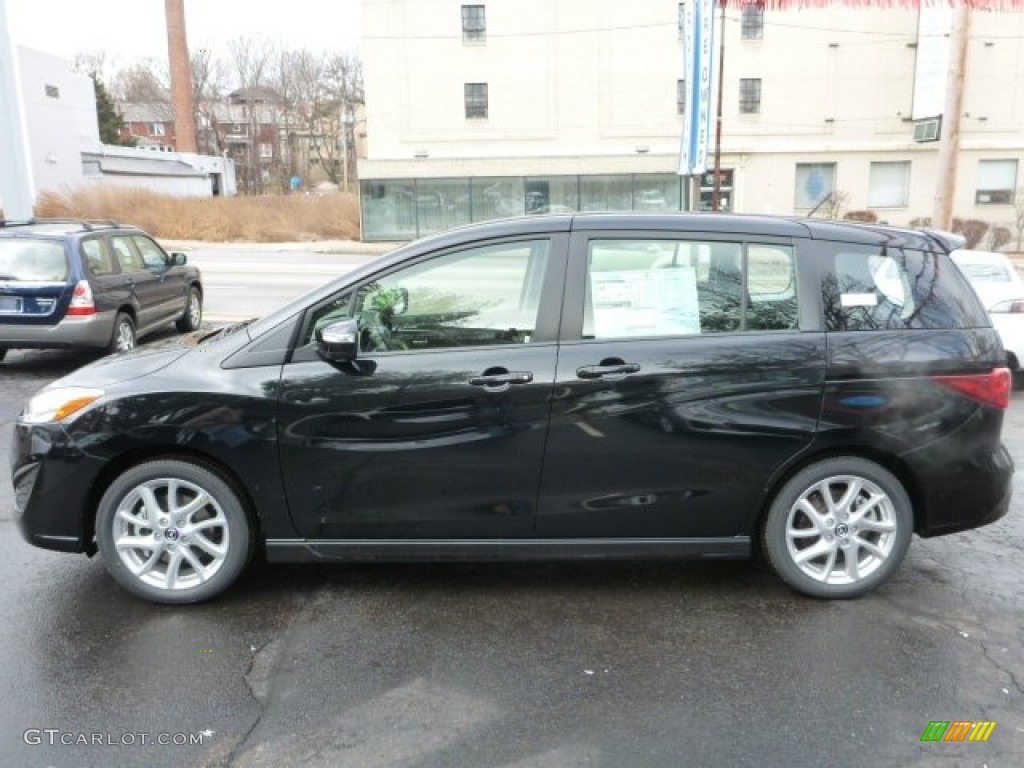 2014 MAZDA5 Touring - Jet Black / Black photo #2