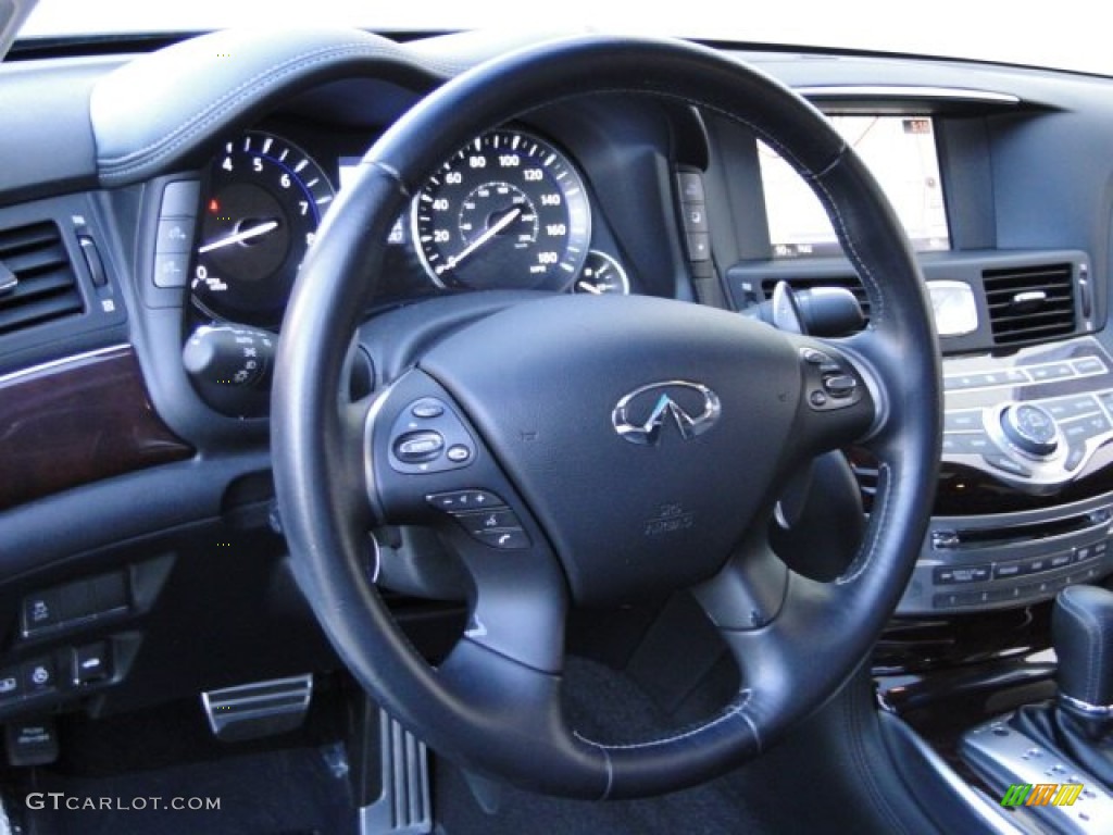 2011 Infiniti M 37 S Sedan Steering Wheel Photos
