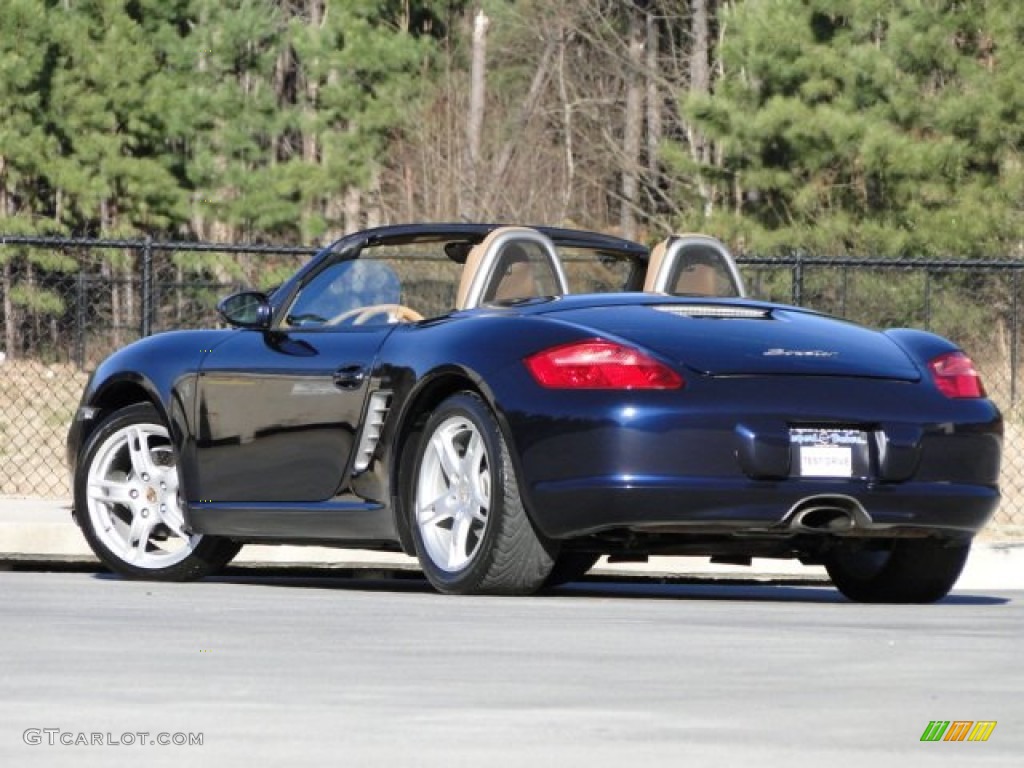 2006 Boxster  - Lapis Blue Metallic / Sand Beige photo #4