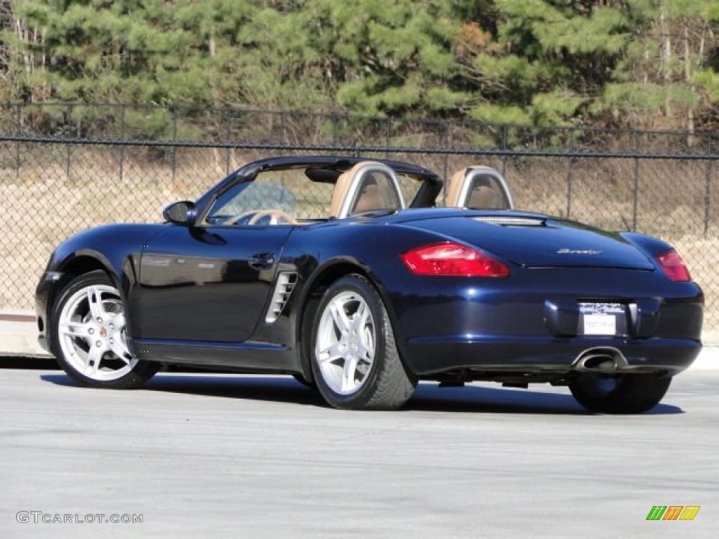 2006 Boxster  - Lapis Blue Metallic / Sand Beige photo #6