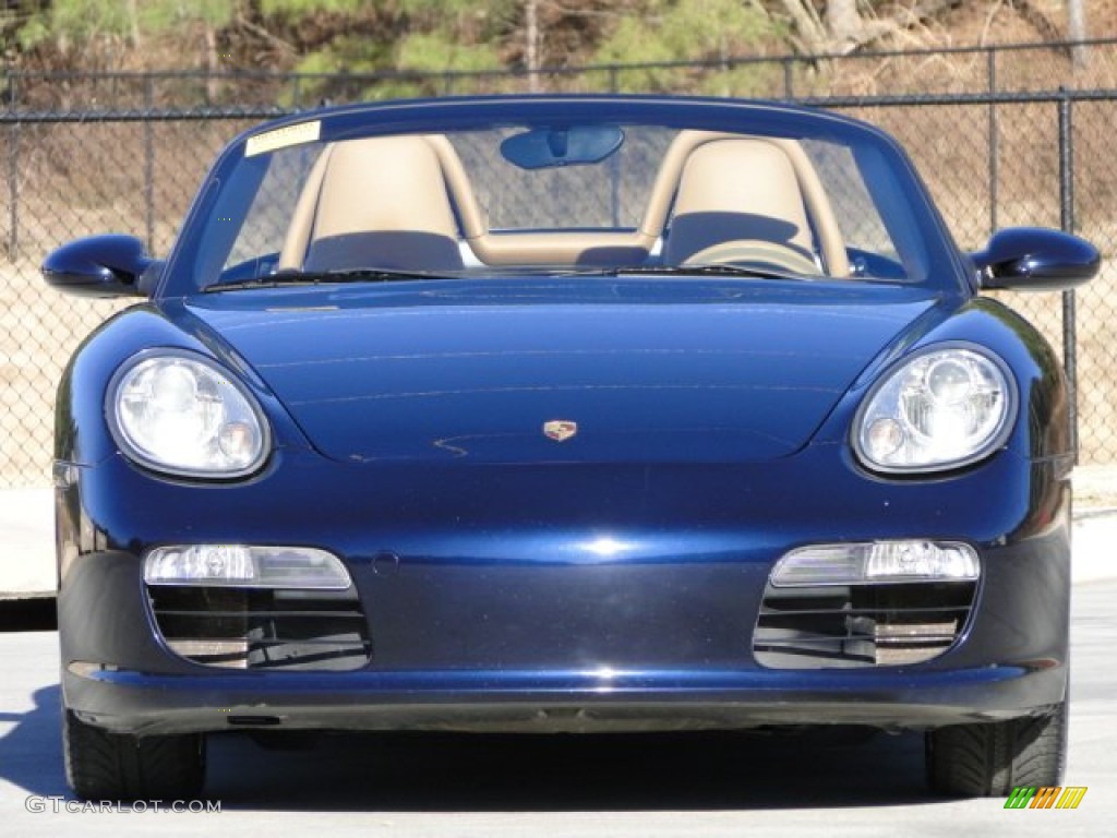 2006 Boxster  - Lapis Blue Metallic / Sand Beige photo #7