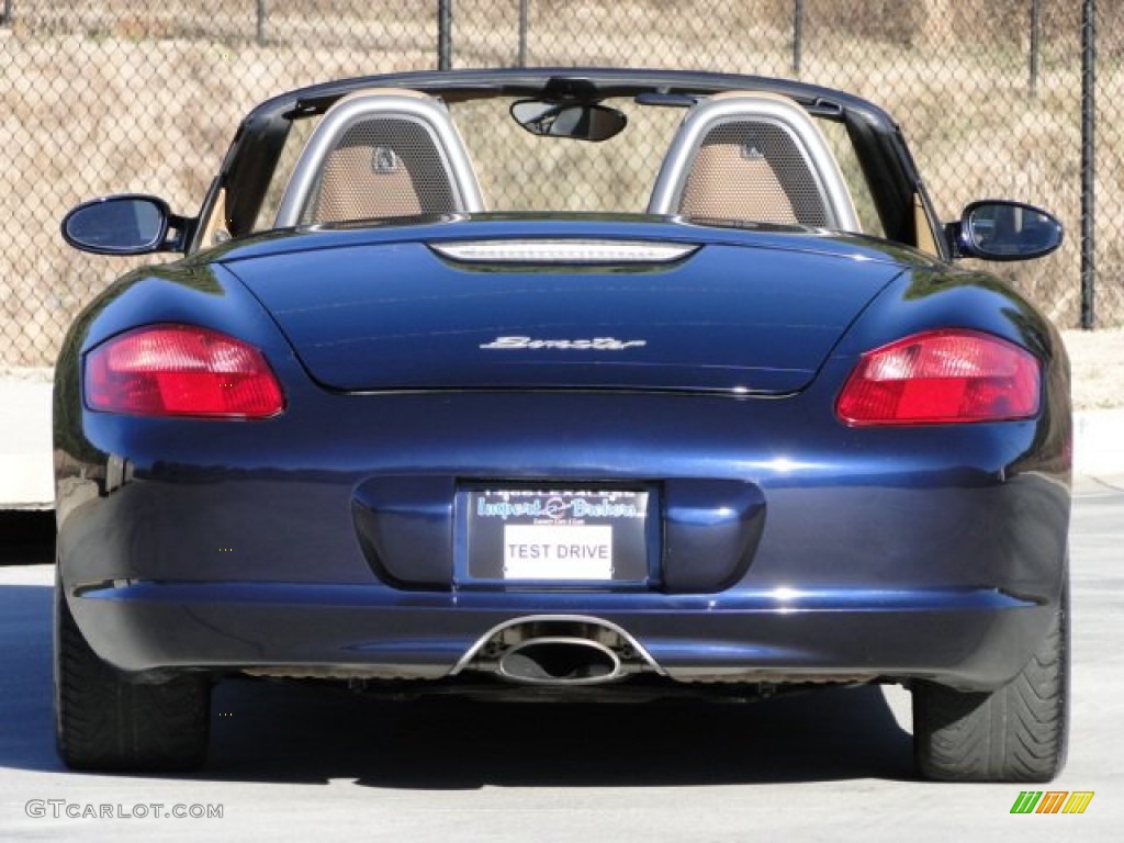 2006 Boxster  - Lapis Blue Metallic / Sand Beige photo #8