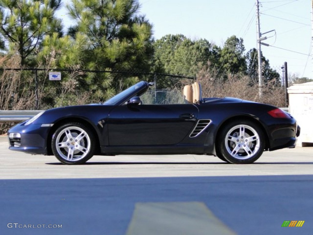 2006 Boxster  - Lapis Blue Metallic / Sand Beige photo #10