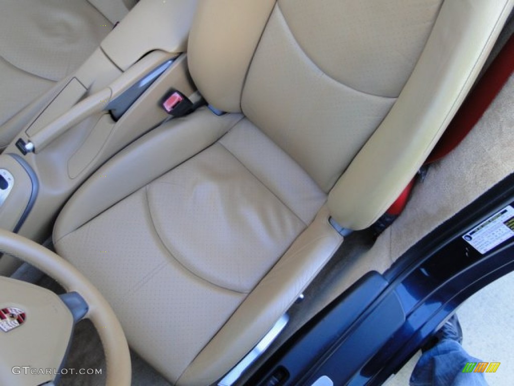 2006 Boxster  - Lapis Blue Metallic / Sand Beige photo #20