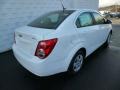 2014 Summit White Chevrolet Sonic LS Sedan  photo #6