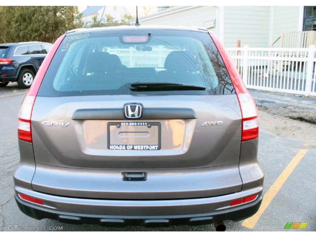 2011 CR-V LX 4WD - Polished Metal Metallic / Black photo #7