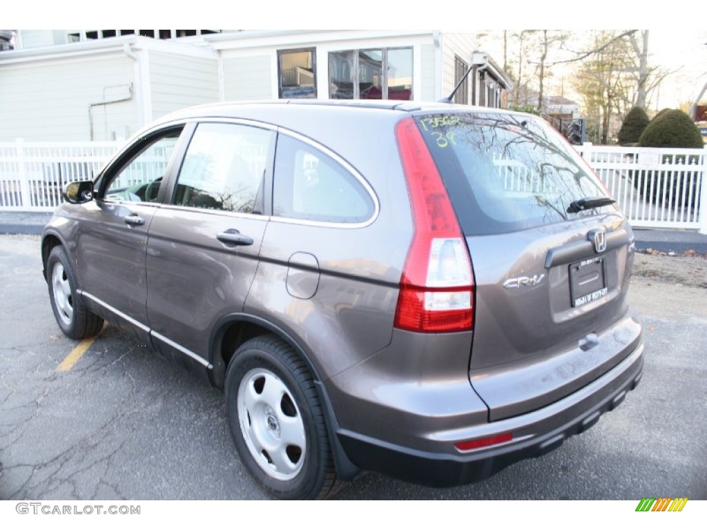 2011 CR-V LX 4WD - Polished Metal Metallic / Black photo #9