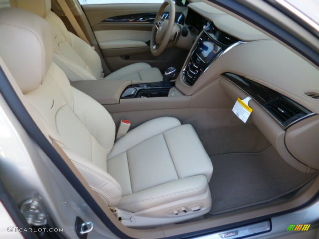 Light Cashmere/Medium Cashmere Interior 2014 Cadillac CTS Performance Sedan AWD Photo #89877196