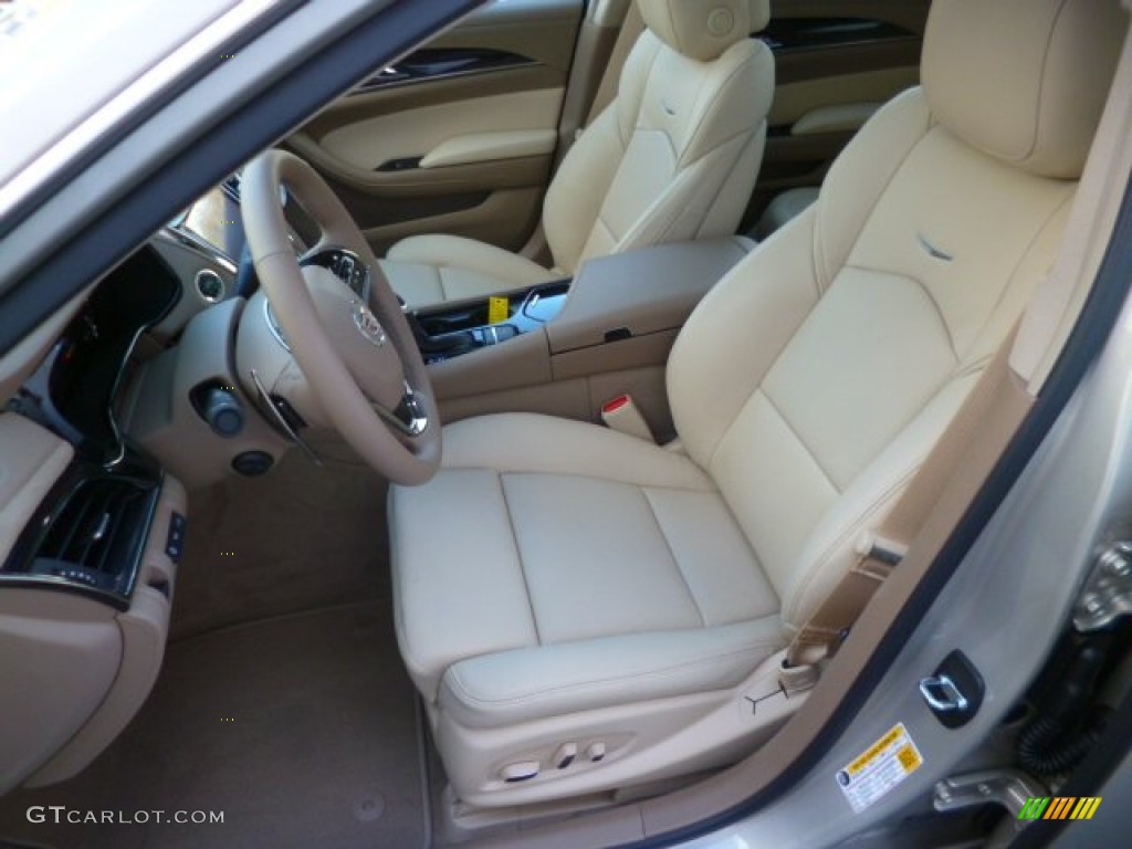 Light Cashmere/Medium Cashmere Interior 2014 Cadillac CTS Performance Sedan AWD Photo #89877268